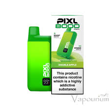 PIXL 8000 Vape Kit - DOUBLE APPLE - 20mg/L